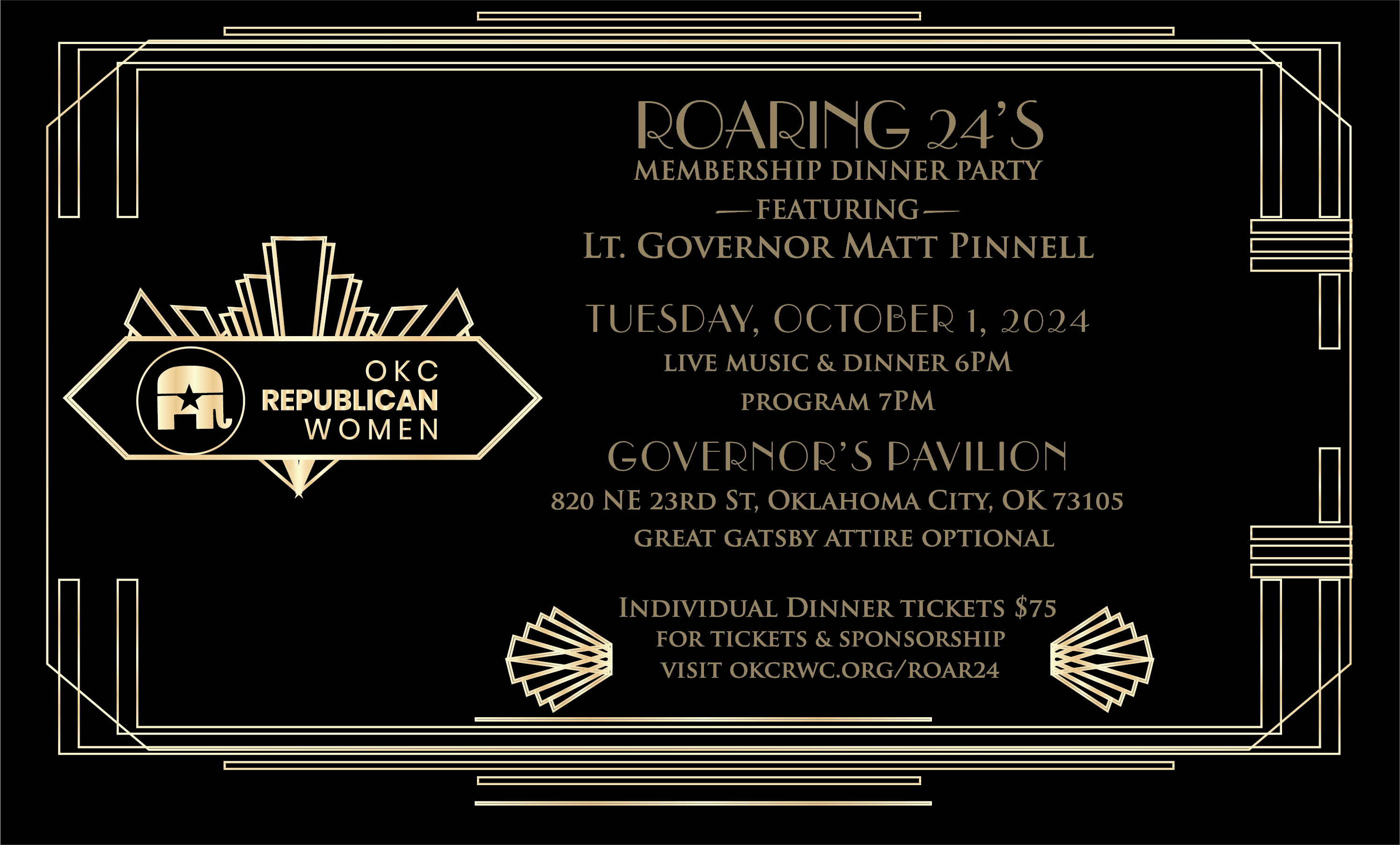 okcrwc roaring 24s dinner