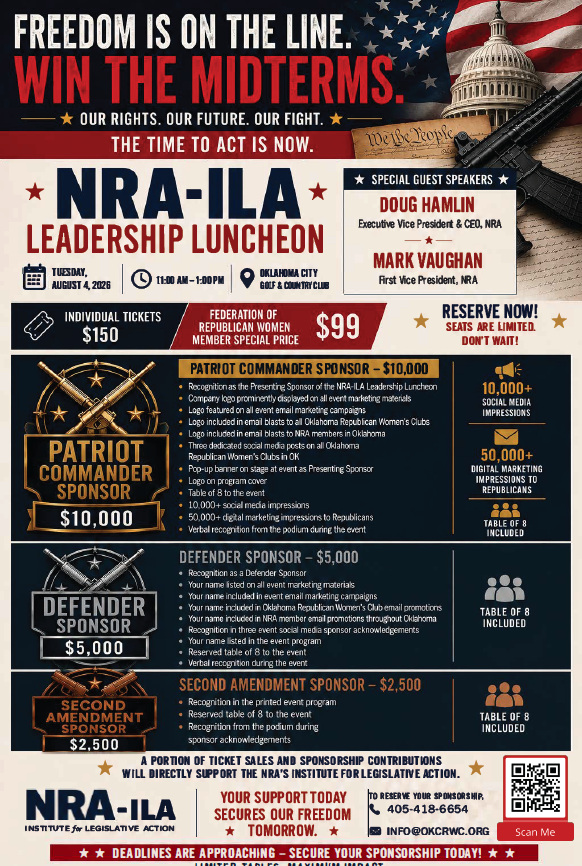 nra fundraiser okc