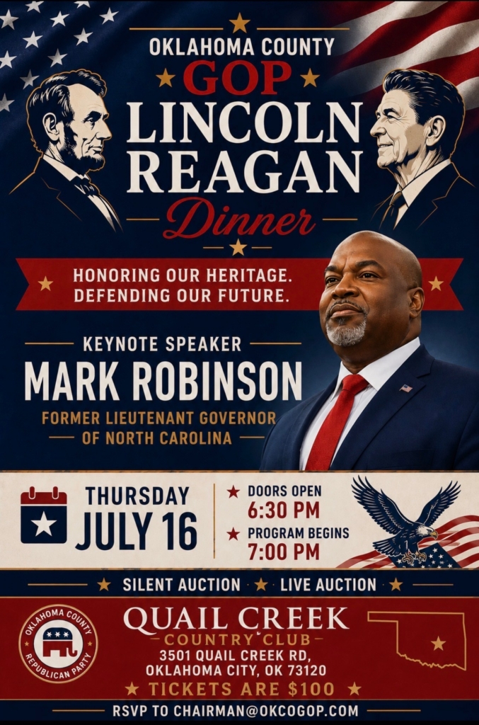 lincoln reagan dinner okc