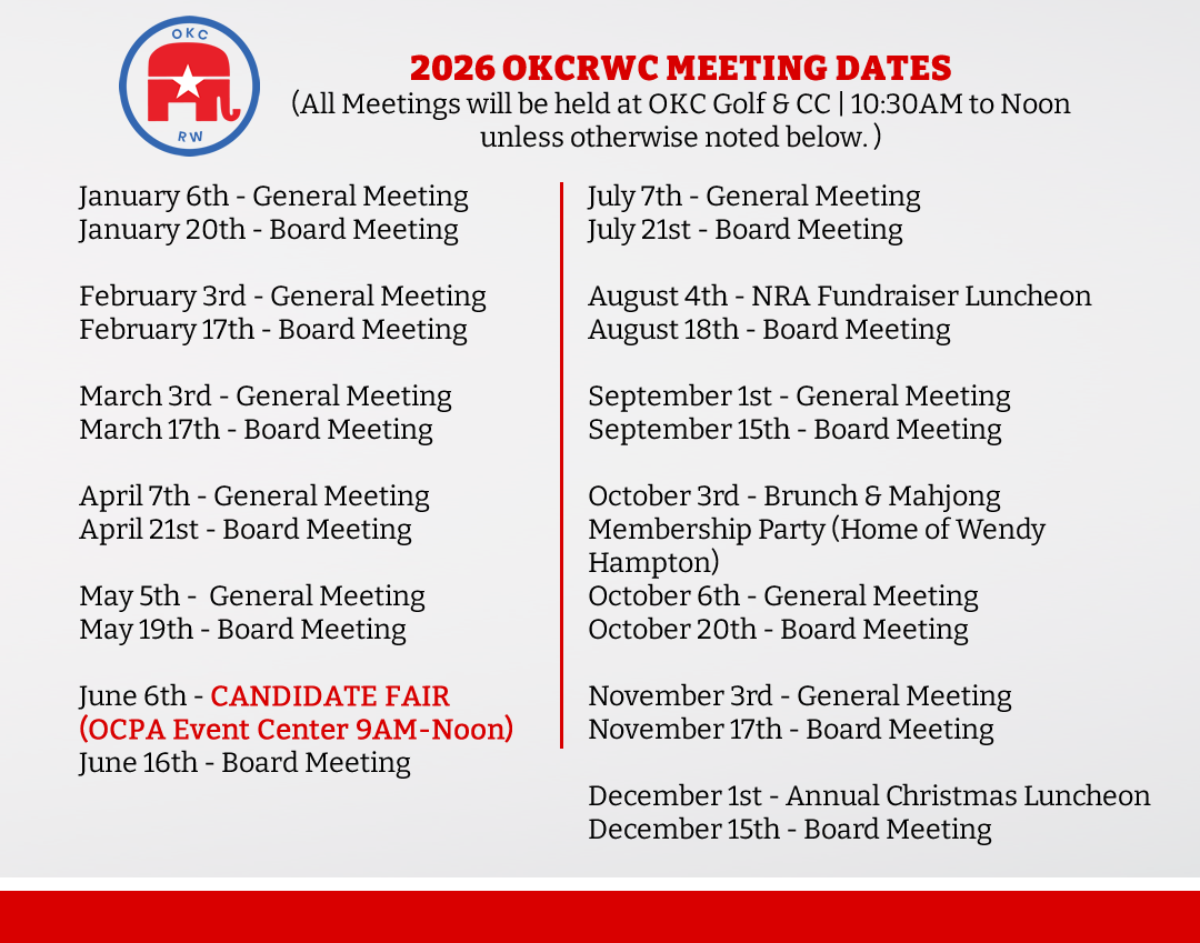 OKCRWC Meetings
